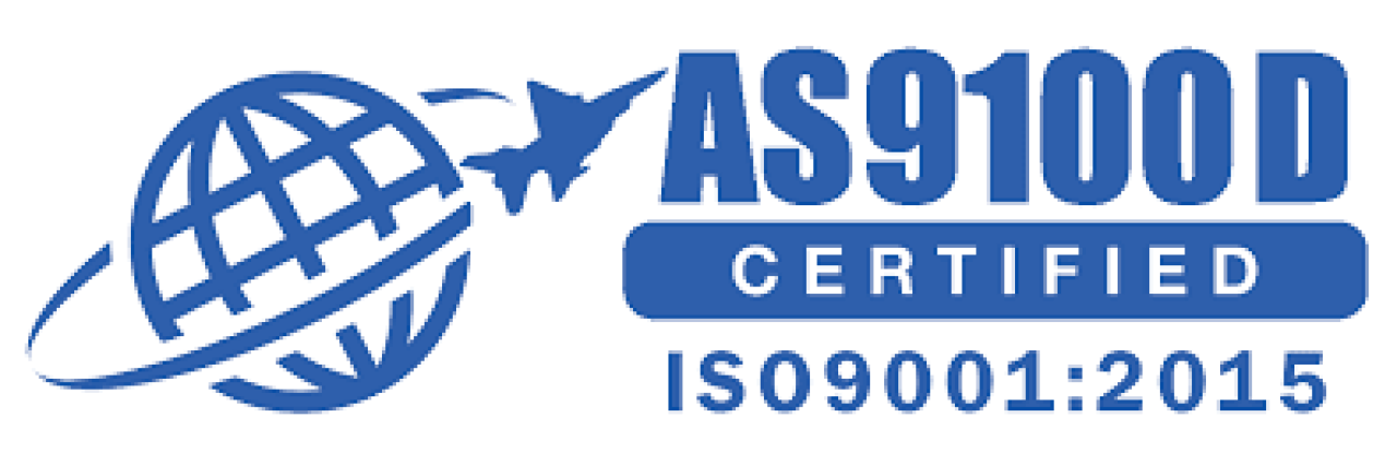 AS9100D ISO9001:2015 Certified.